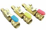 Short shut off valve set