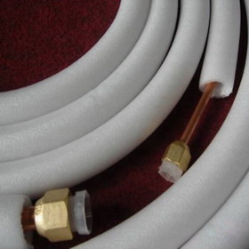 Insulated AL-CU tube