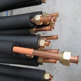 Insulated AL-CU tube